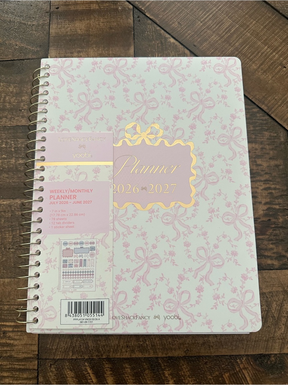 New LoveShackFancy Planner